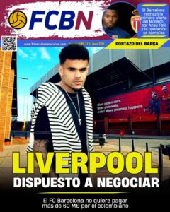 Portada FCBN 13/06/2025: LIVERPOOL DISPUESTO A NEGOCIAR