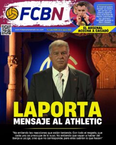 Portada FCBN 26/06/2025:  LAPORTA, MENSAJE AL ATHLETIC