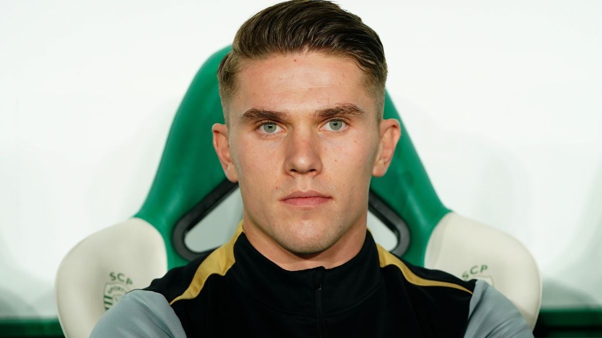 Viktor Gyökeres en el duelo entre el Sporting CP y el Amarante en la Copa Portuguesa