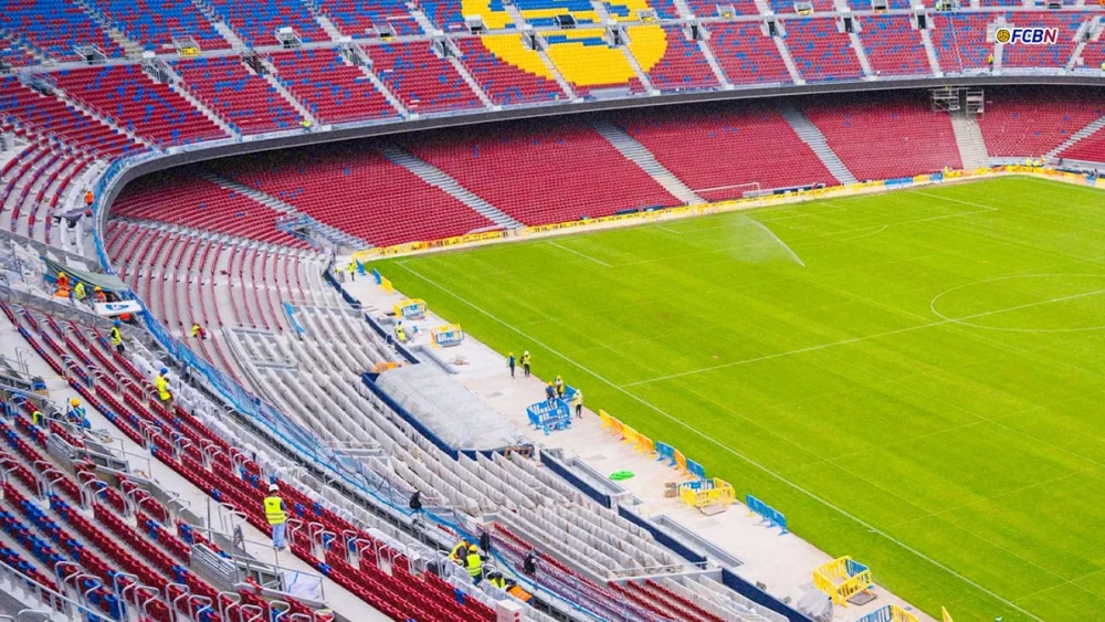 Así avanzan las obras en los palcos VIP del nuevo Spotify Camp Nou