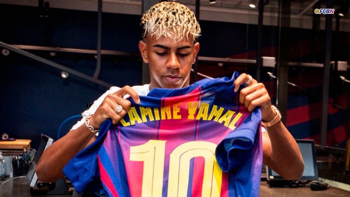 El '10' de Lamine Yamal, una mina de oro para el Barça