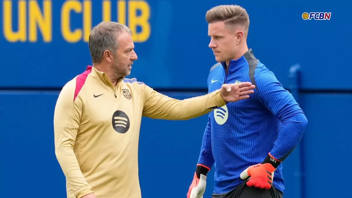 Flick se sentó con Ter Stegen y le explicó su nuevo rol en el Barça: ¿cuál es?
