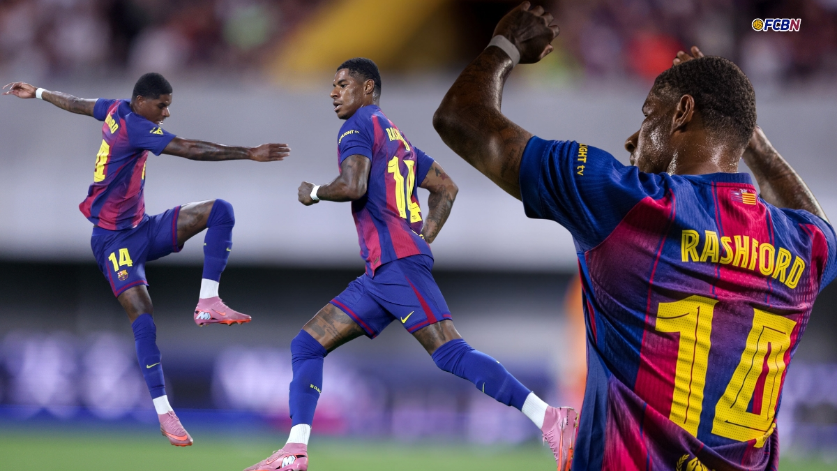 Rashford deja destellos de calidad en su primera aparición con el Barça
