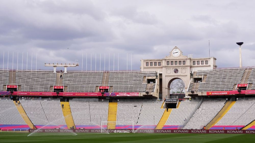 El Estadi Olímpic Lluís Companys (Montjüic) previo al duelo entre el FC Barcelona y la Real Sociedad en LaLiga EA Sports 2024 25