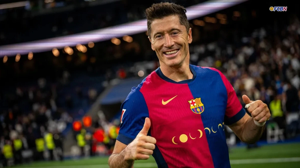 robert lewandowski fc barcelona