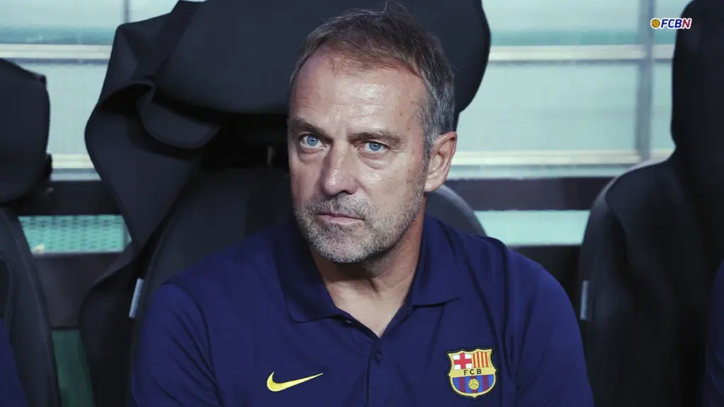 Hansi Flick desvela por qué no jugó Iñigo Martínez y elogia a Gavi