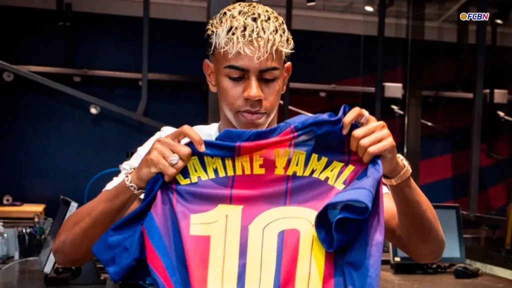 El ’10’ de Lamine Yamal, una mina de oro para el Barça