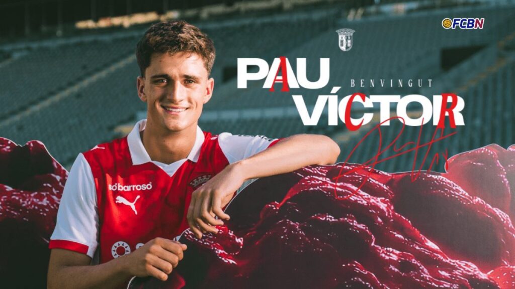 OFICIAL: El FC Barcelona traspasa a Pau Víctor al Sporting de Braga