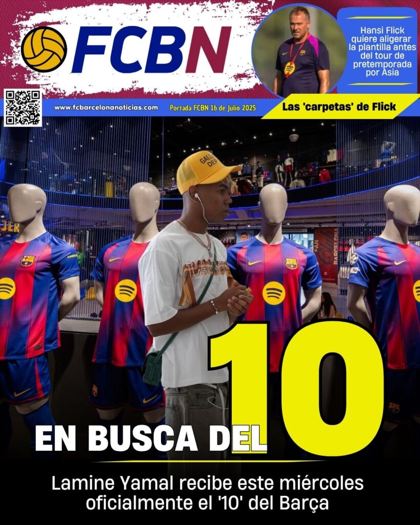 Portada FCBN 16/07/2025: EN BUSCA DEL 10