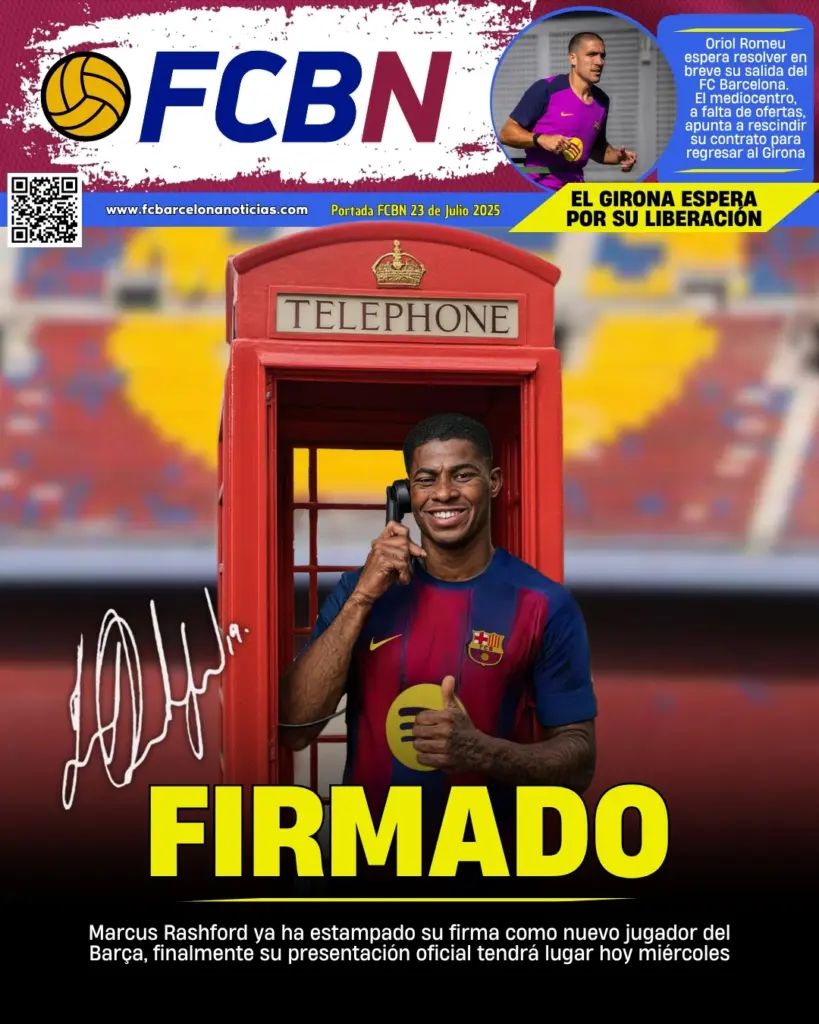 Portada FCBN 23/07/2025: FIRMADO