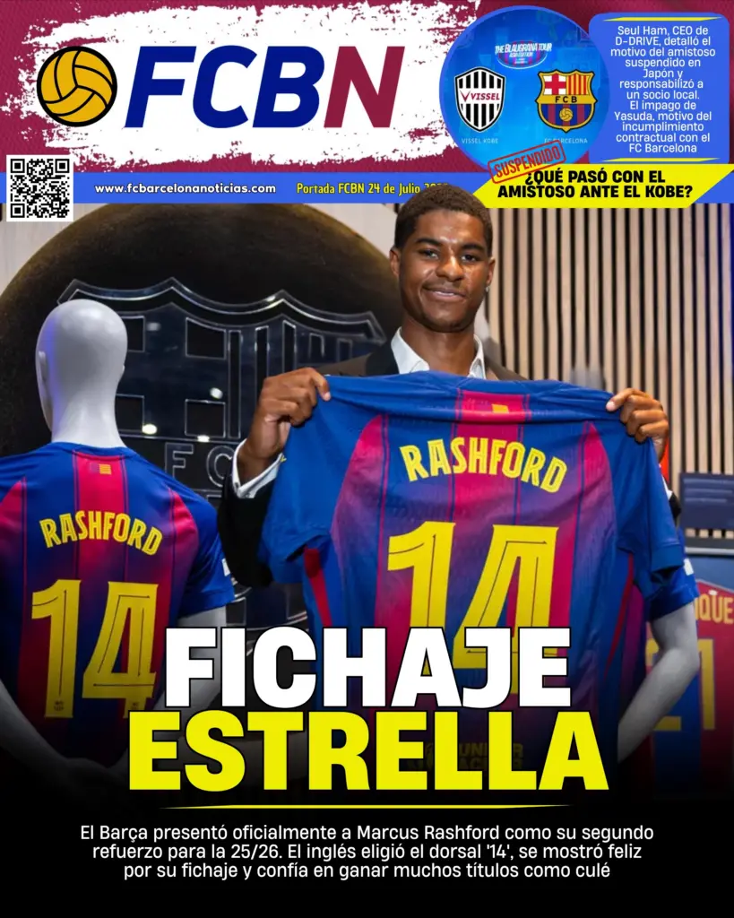 Portada FCBN 24/07/2025: FICHAJE ESTRELLA