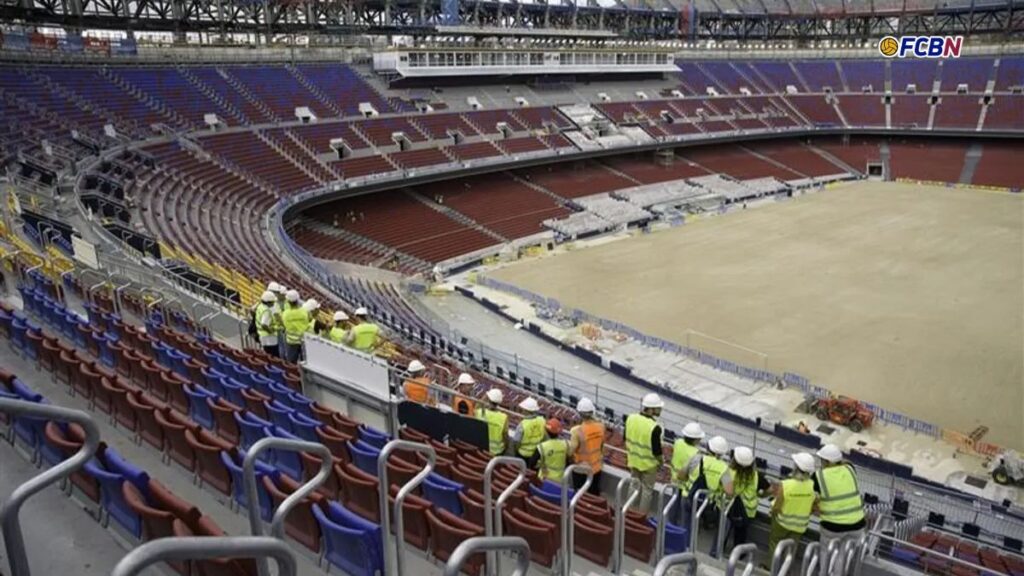 Test técnico en el Spotify Camp Nou marca un paso clave en el regreso del FC Barcelona