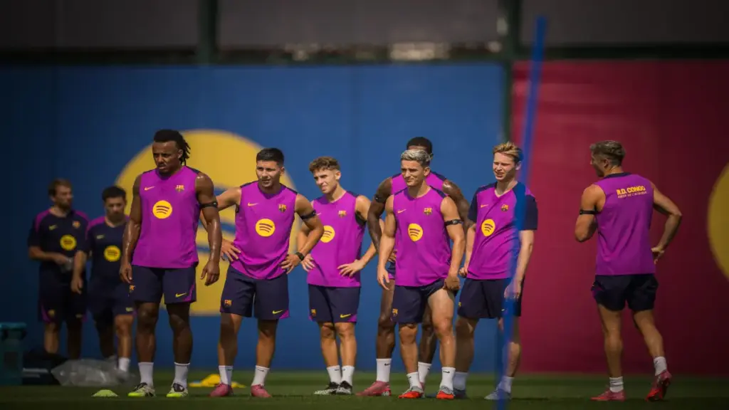 Jornada de trabajo en la Ciutat Esportiva pese al día libre: ¿Quiénes entrenaron?