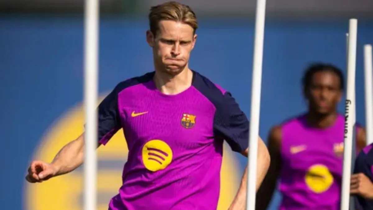 Frenkie de Jong, ausente en el entrenamiento del Barça: ¿qué ocurrió?