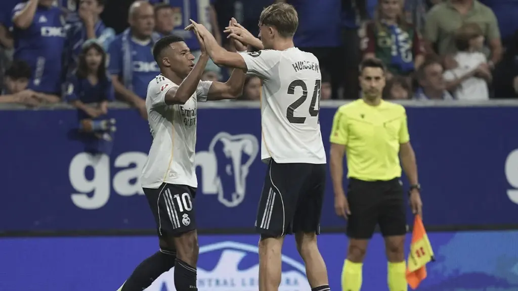 Real Oviedo 0-3 Real Madrid: Mbappé y Vinicius ‘asaltan’ Asturias