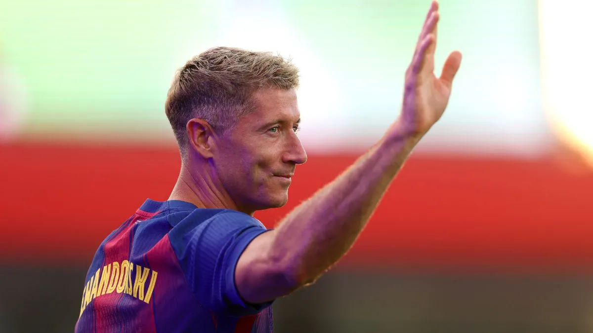 Lewandowski se moja sobre las opciones de Lamine Yamal para ganar el Balón de Oro