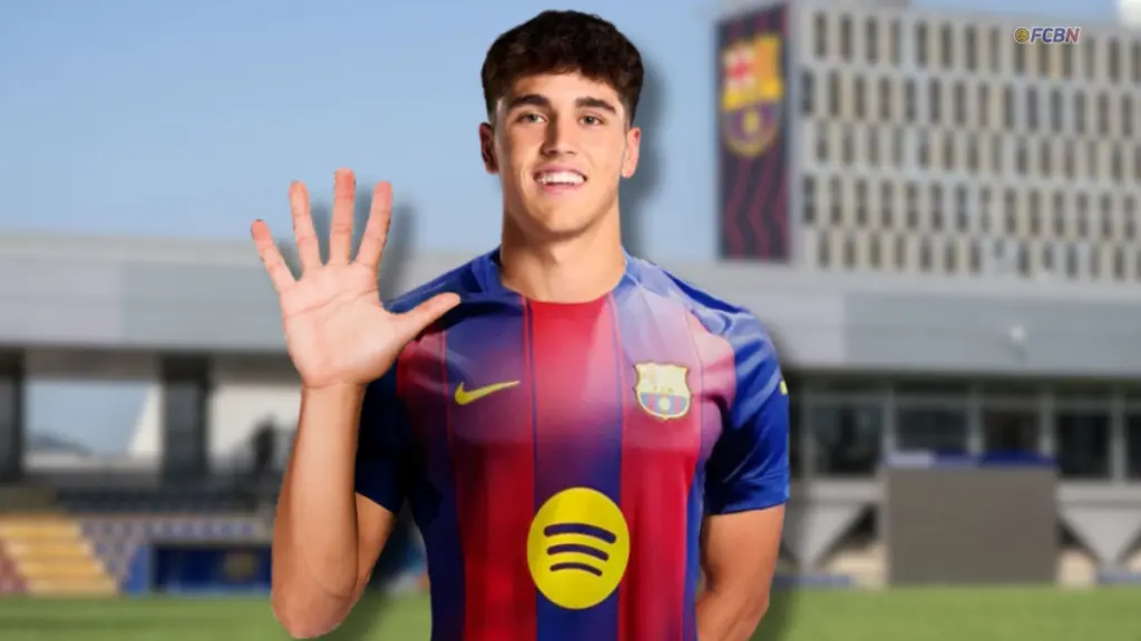 Pau Cubarsí hereda el dorsal 5 del Barça: el número de Puyol, Koeman y Busquets