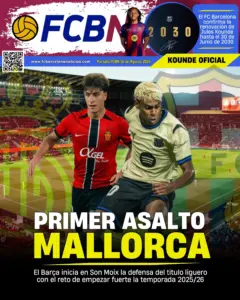 Portada FCBN 16/08/2025:  PRIMER ASALTO, MALLORCA