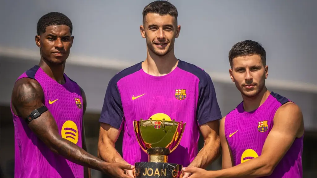 El FC Barcelona y sus fichajes, listos para el Trofeo Joan Gamper 2025