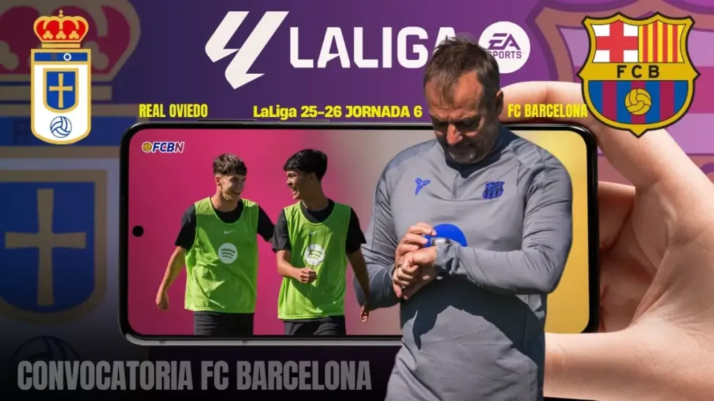 Lista de convocados de Hansi Flick para el Oviedo-Barcelona