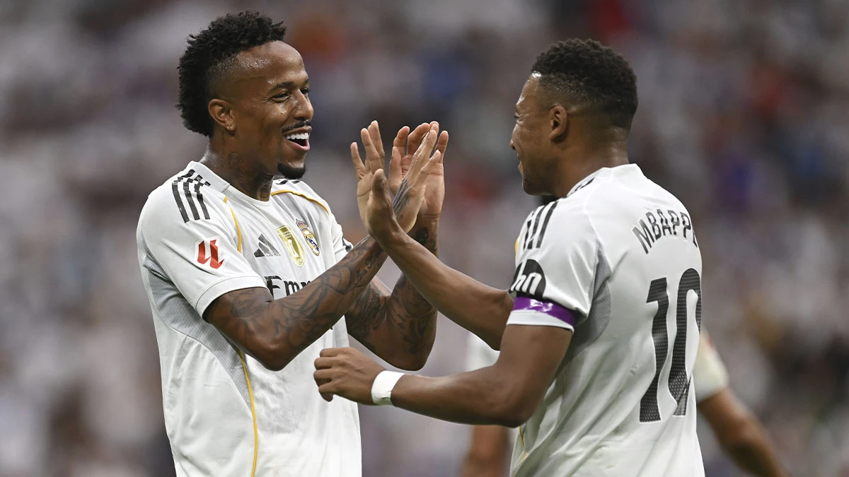 Real Madrid 2-0 Espanyol: Militao y Mbappé guían a los blancos a su 5° triunfo seguido