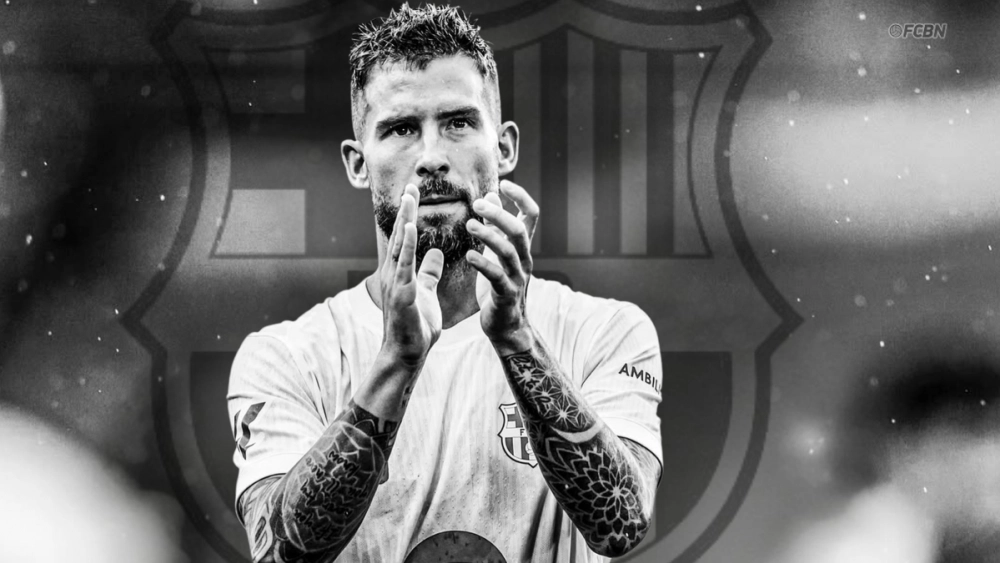 Iñigo Martínez se despide del Barça antes de viajar con destino Arabia