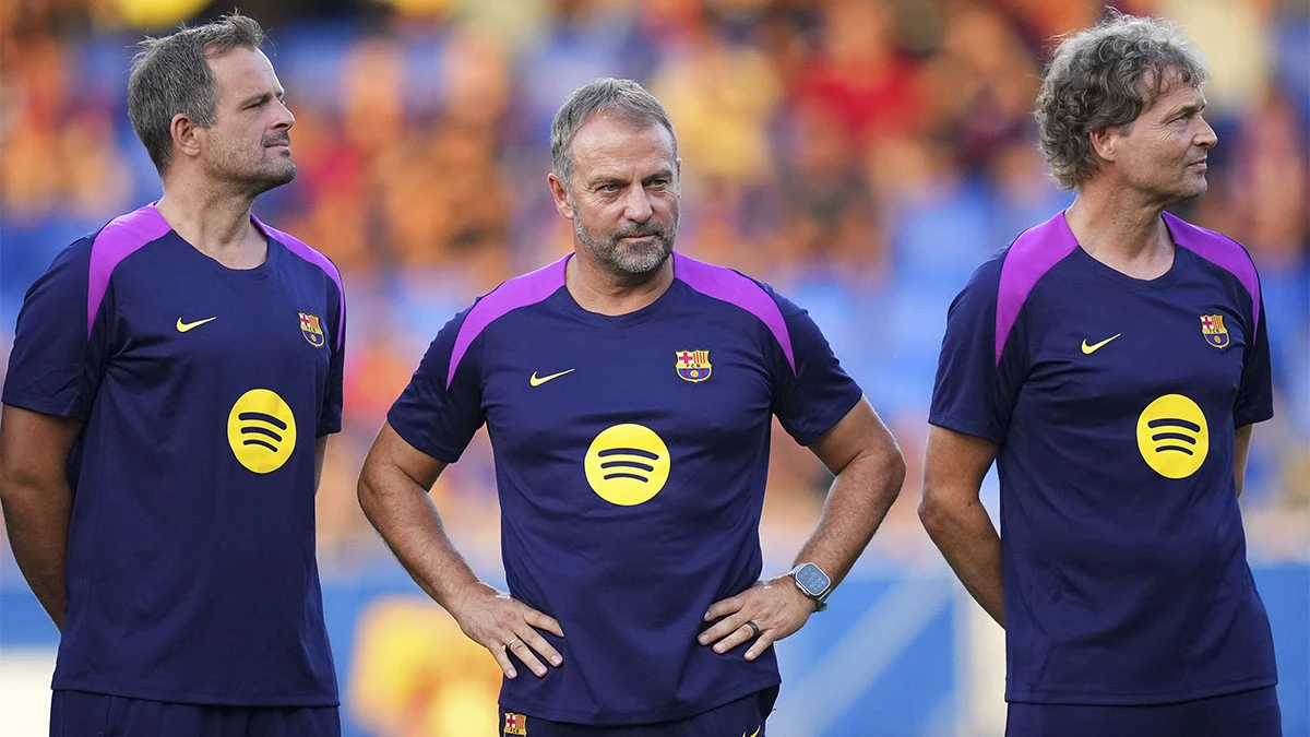 UEFA levanta el castigo a Hansi Flick previo al Newcastle-Barcelona