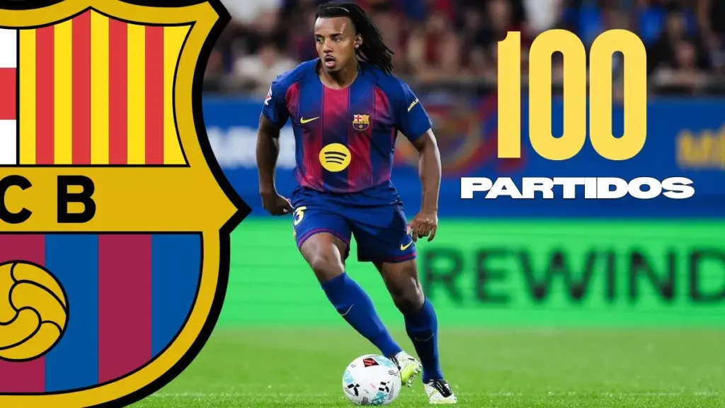 Koundé alcanza los 100 partidos de Liga con el FC Barcelona