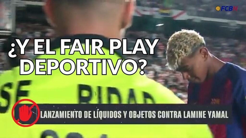 Insultos contra los jugadores del Barça en Vallecas