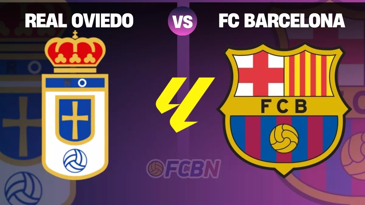 Oviedo vs Barcelona: salida incómoda para los de Flick con la obligación de ganar