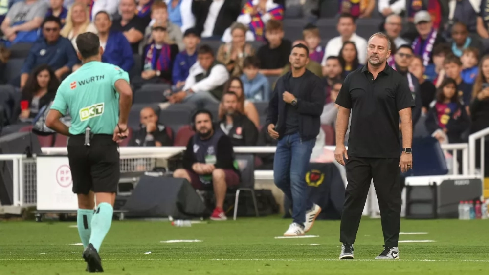El Barça pierde a Hansi Flick para el Clásico: Gil Manzano expulsó al míster contra Girona