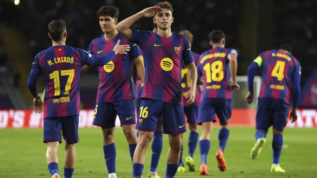 Resumen del FC Barcelona 6-1 Olympiacos- Champions League 25/26