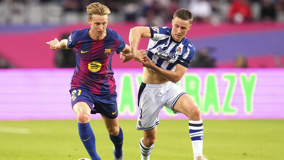 Frenkie de Jong estalla contra Gil Manzano: «no se puede comportar así»
