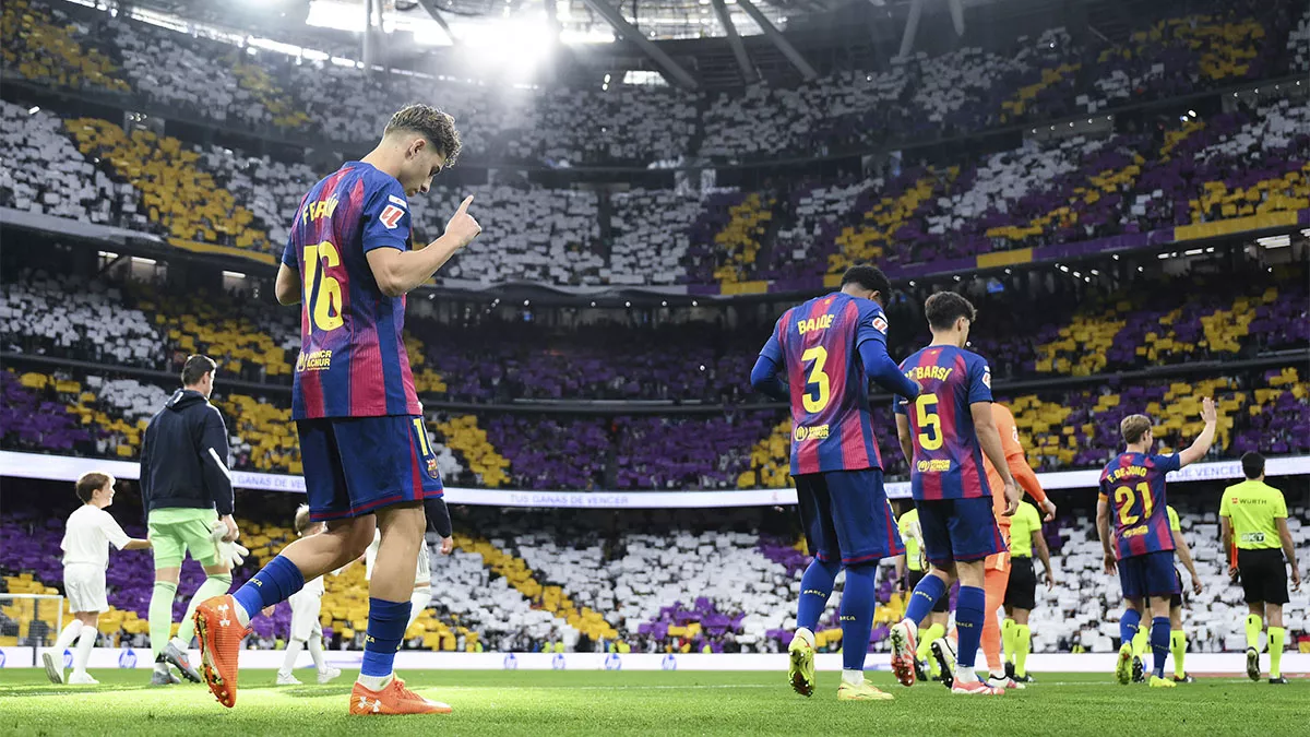 LaLiga denuncia cánticos violentos contra el Barcelona en el Bernabéu