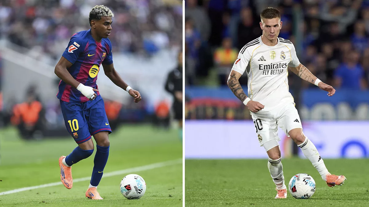 Lamine Yamal eclipsa a Mastantuono: el argentino es suplente en el Clásico