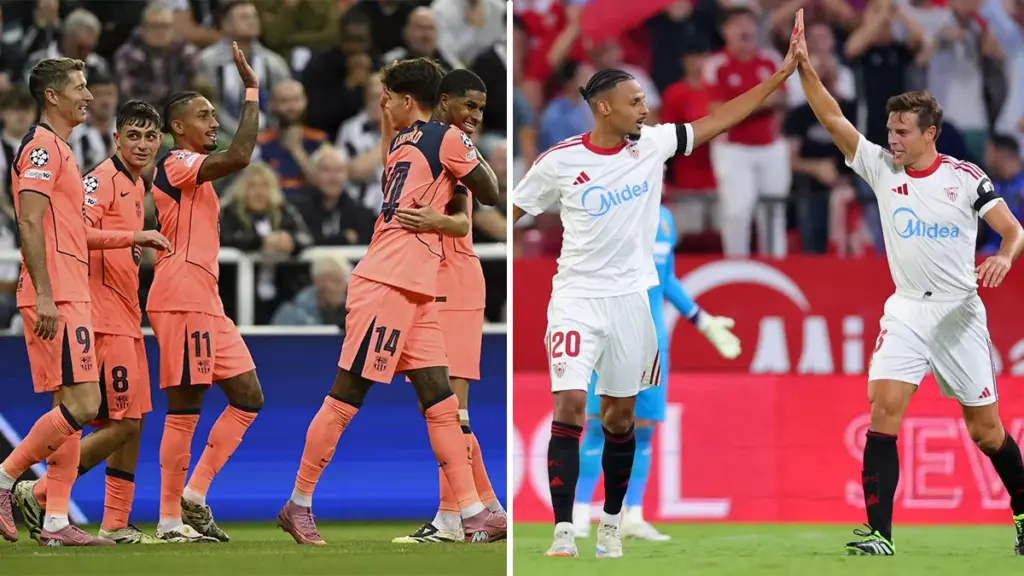 Sevilla vs FC Barcelona: los de Flick buscan irse líderes al parón de octubre