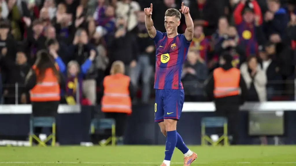Dani Olmo: doblete como titular y confianza en alza tras el Barça-Alavés