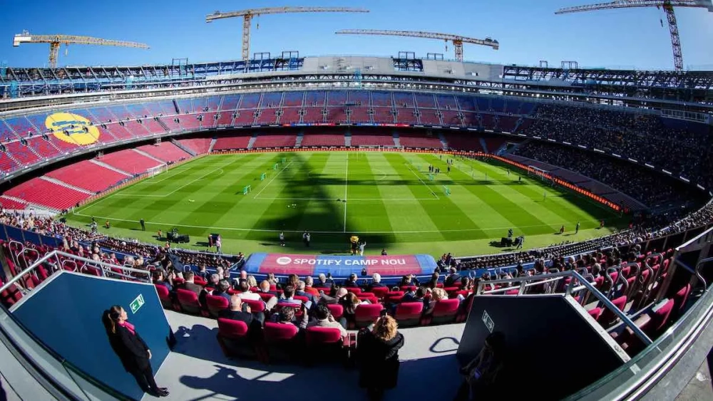 Spotify Camp Nou: primer entrenamiento del Barça