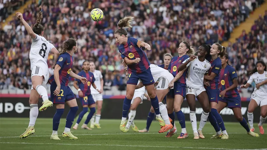 Cómoda goleada del Barça Femení ante el Real Madrid en Montjuïc (4-0)