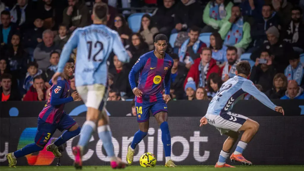 Marcus Rashford: líder en asistencias del Barça en la 25/26