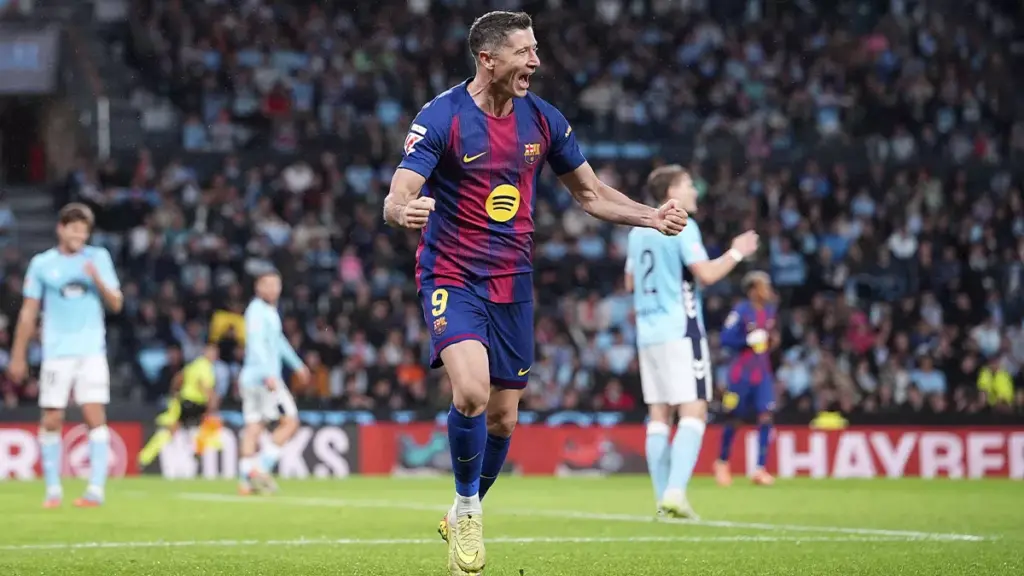 ¡Regreso goleador! Lewandowski vuelve a anotar en Liga como titular