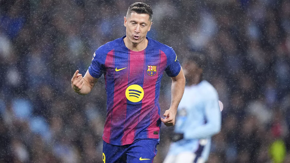 Robert Lewandowski: primer ‘hat-trick’ de la 25/26 y MVP ante el Celta