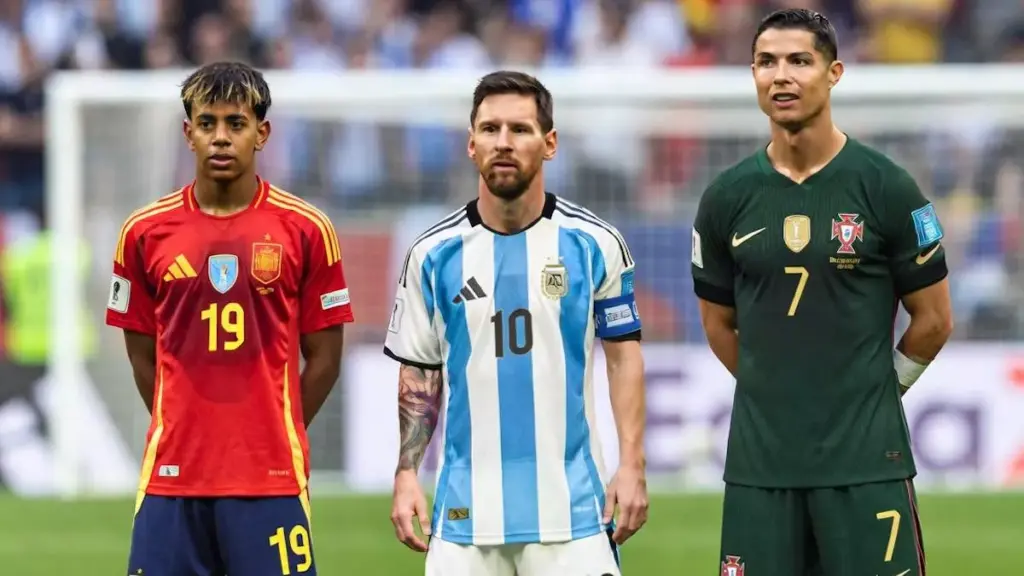 Will the Torch Pass to Lamine Yamal as Messi and Ronaldo Bow Out?