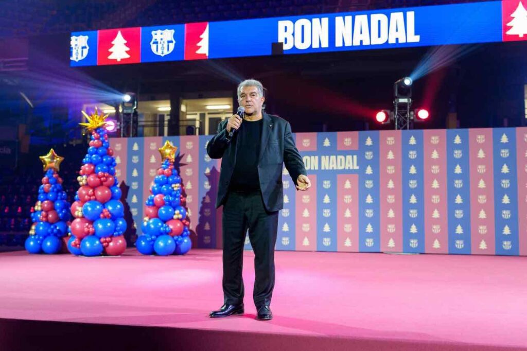 Laporta ‘responde’ al Real Madrid con el discurso más duro del año