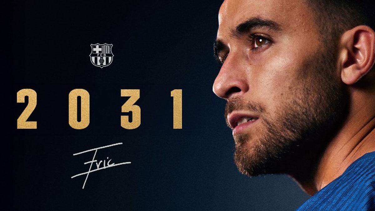 Eric García renueva con el FC Barcelona hasta 2031