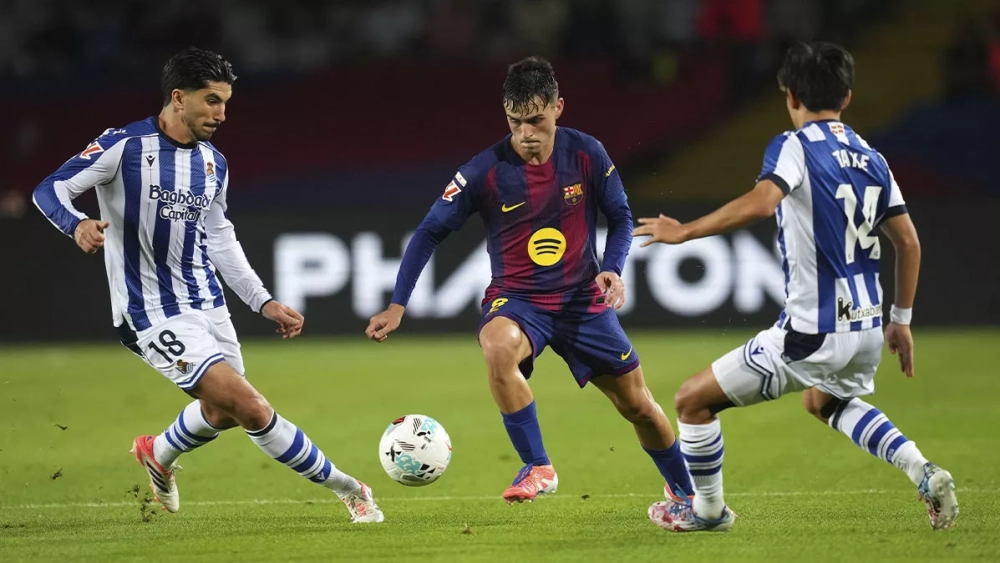 Pedri: MVP y récord de pases completados en el Barça-Real Sociedad