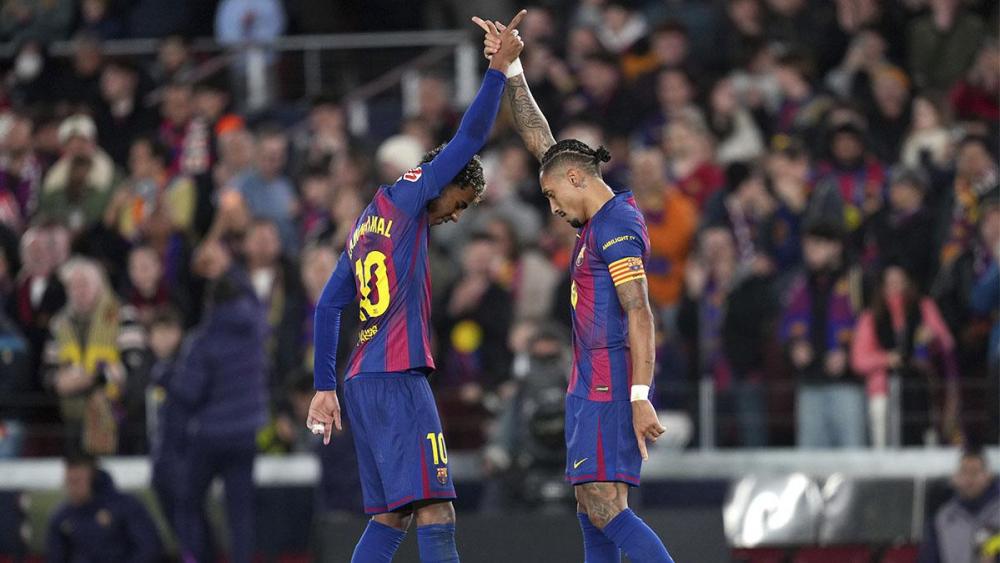 Barcelona 2-0 Osasuna: un doblete de Raphinha coloca al equipo culé ¡a&nbsp;+7&nbsp;del&nbsp;Madrid!