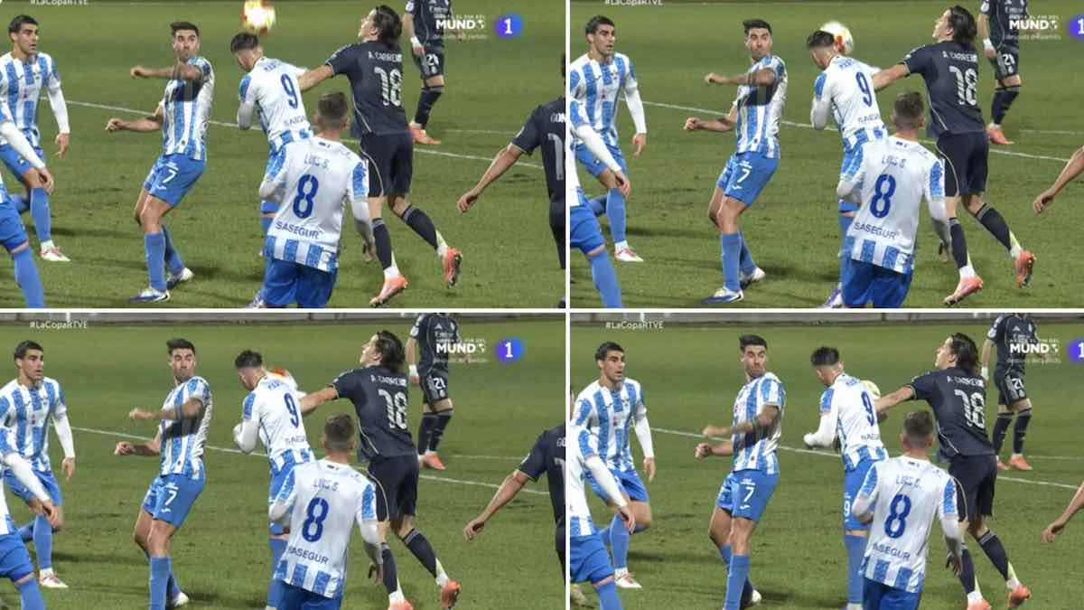 Un penalti inexistente (OTRO) y dos goles de rebote clasifican al Madrid en la Copa
