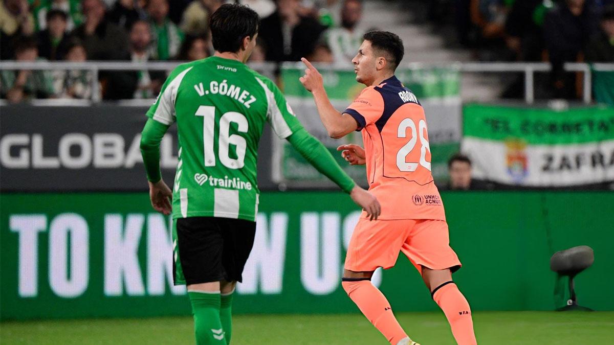 ¡Golazo de Roony Bardghji! El sueco hace historia en el Betis-Barça