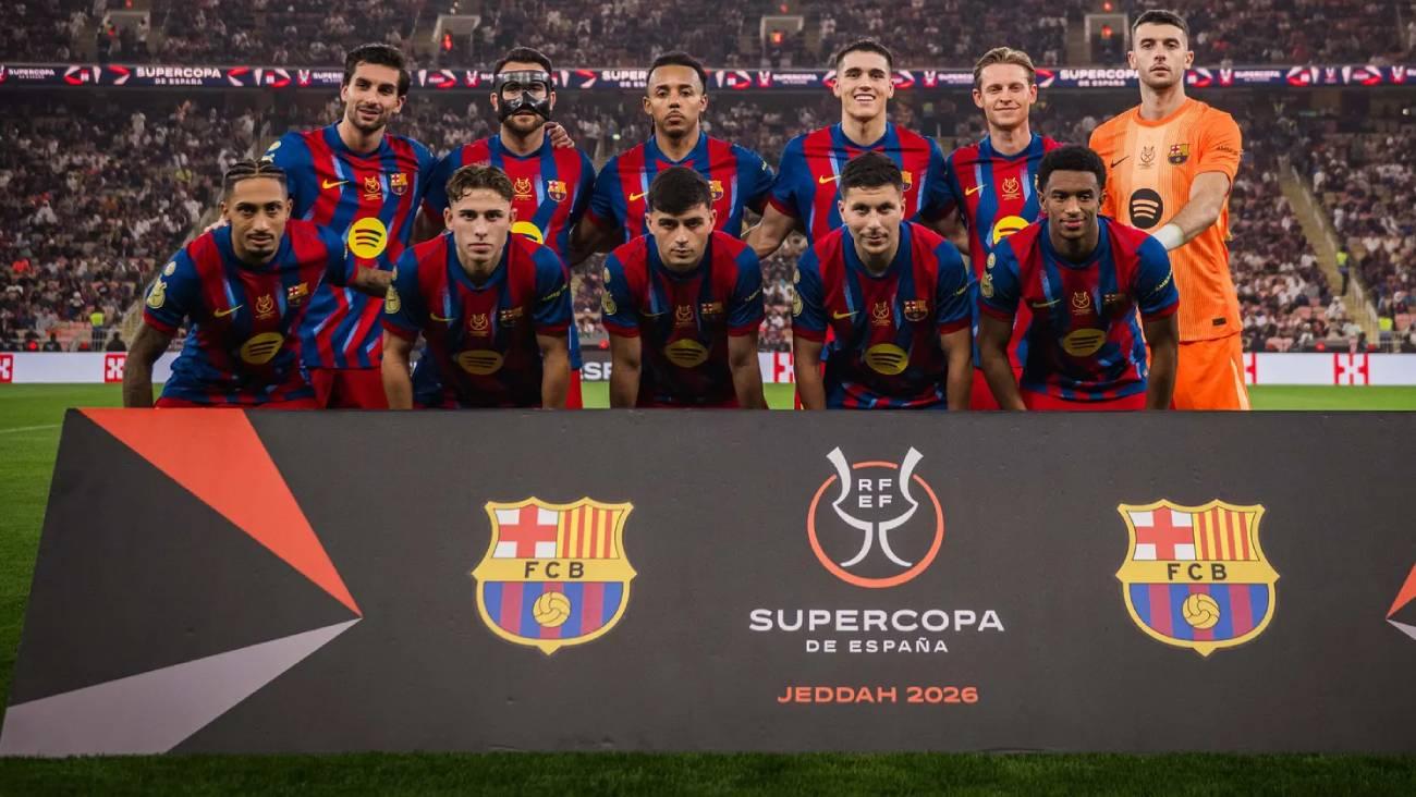 Barcelona vs Real Madrid: alineaciones confirmadas – Supercopa de España 2026